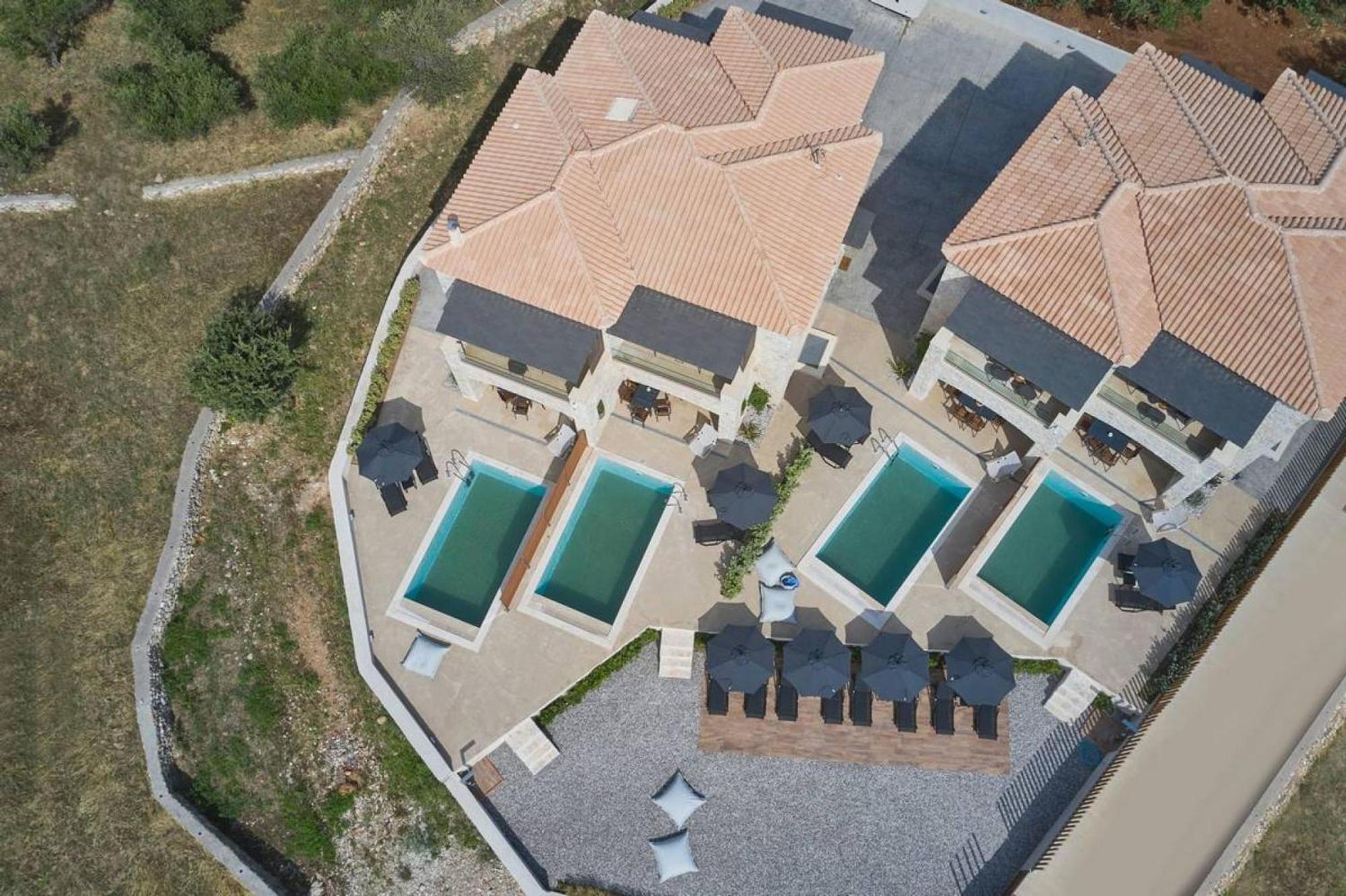 Beachfront Alassa Villas With Private Pools Kotronion  Zewnętrze zdjęcie