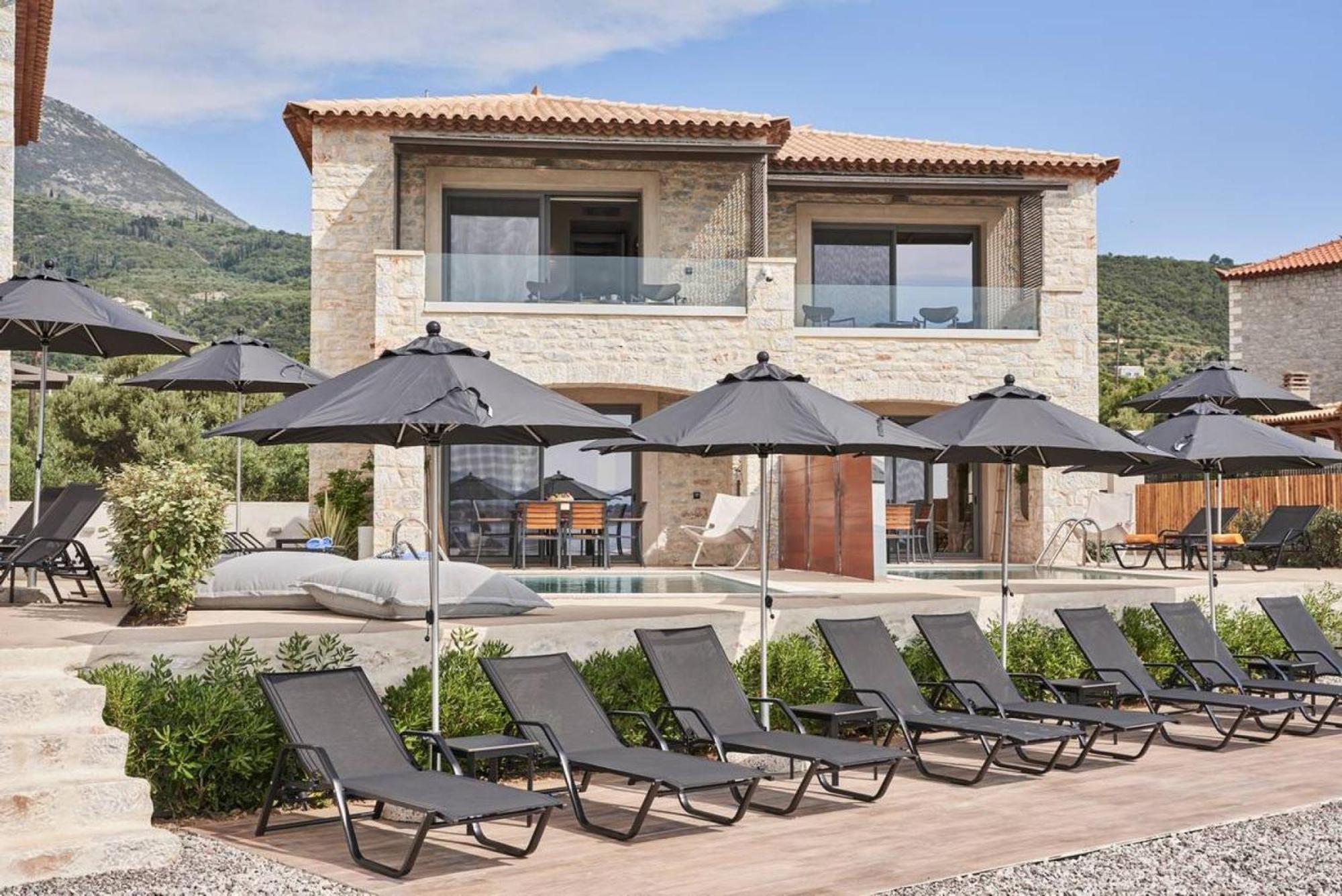 Beachfront Alassa Villas With Private Pools Kotronion  Zewnętrze zdjęcie